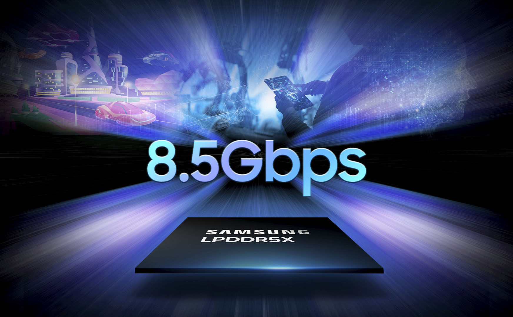 Samsung LPDDR5X DRAM có tốc độ nhanh nhất thế giới - 8.5 Gbps