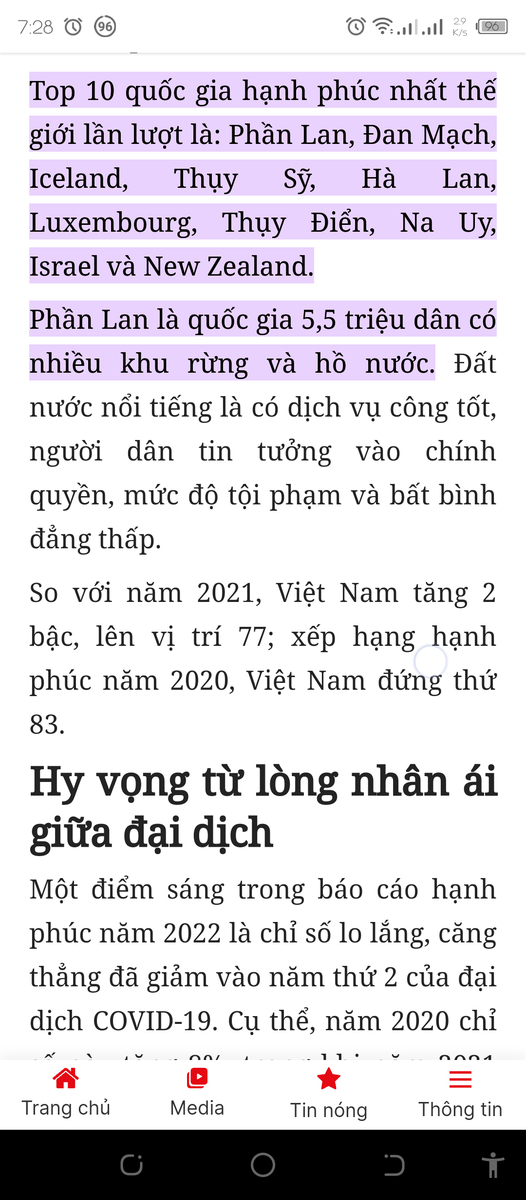 10 quốc gia hạnh phúc nhất thế giới, thật đáng ngưỡng mộ: