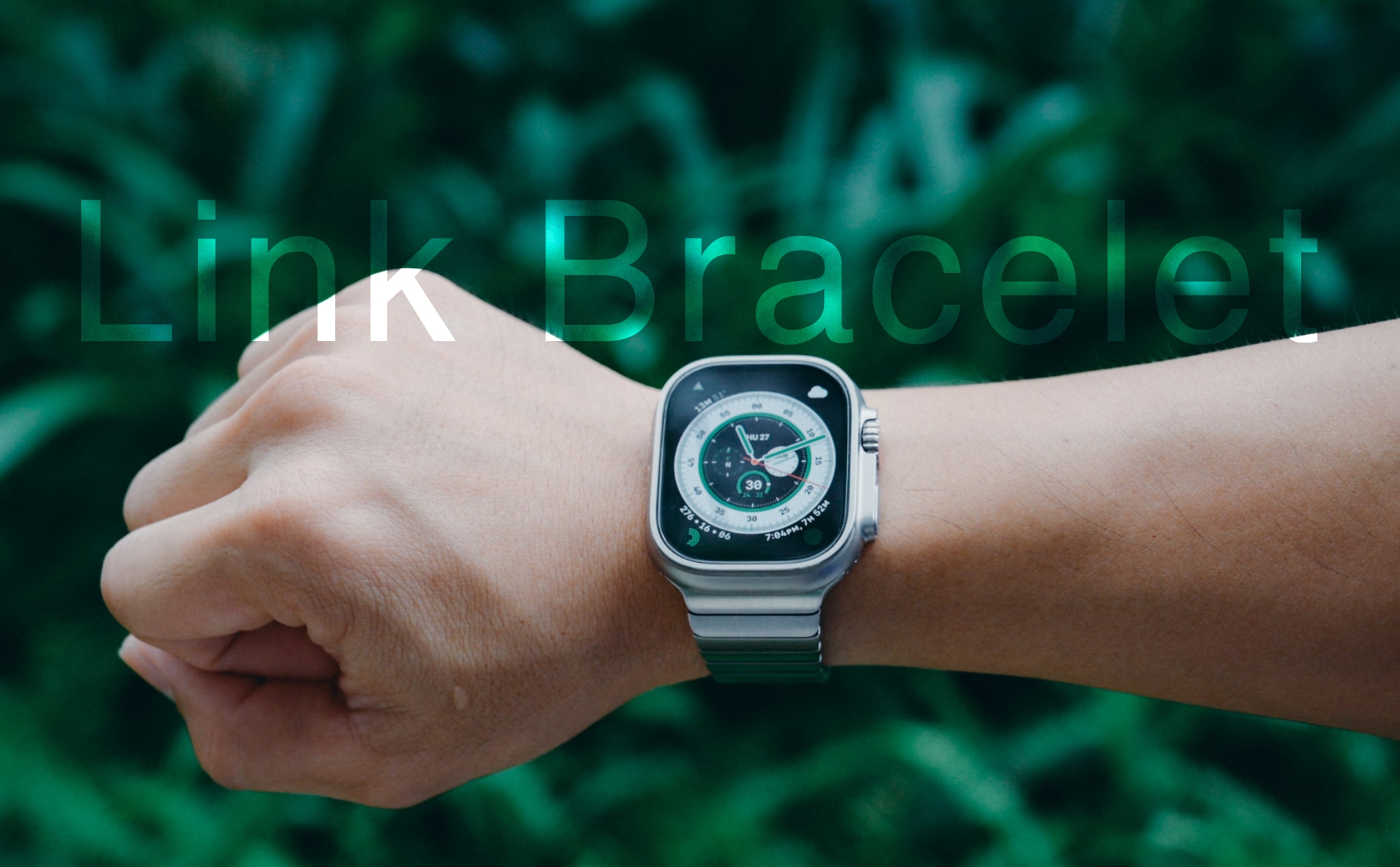 Dùng dây Link Bracelet với Apple Watch Ultra: mặt đời mới nhất gắn dây đời đầu