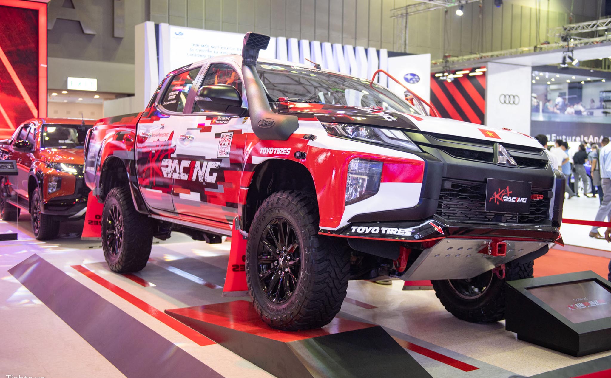 #VMS22: AKA Triton Race Car, xem chiếc xe đua Rally chuyên nghiệp của đội Việt Nam