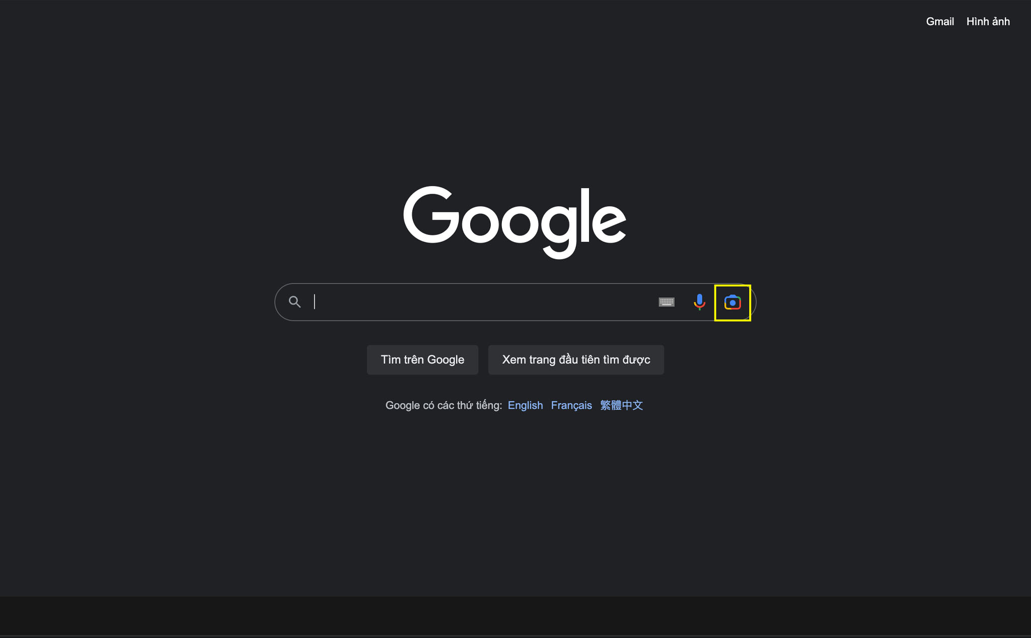 Google Lens chính thức có trên trang chủ của Google Search