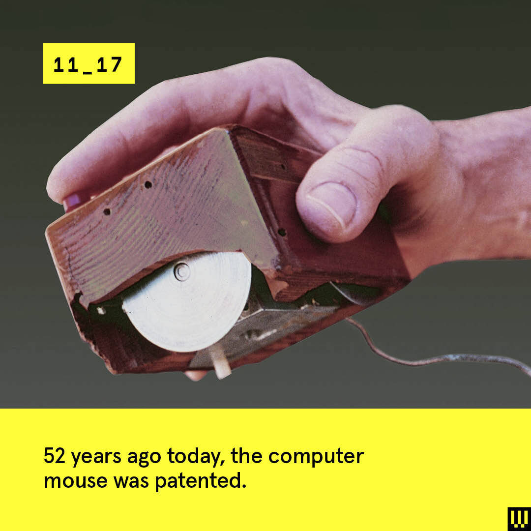52 năm trước con chuột đầu tiên được cấp bằng sáng chế