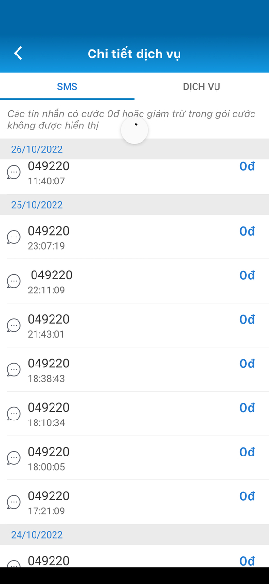 Sim Mobifone tự gửi hàng loạt sms số 9220. Mặc dù là không mất phí nhưng không biết có vấn đề bảo...
