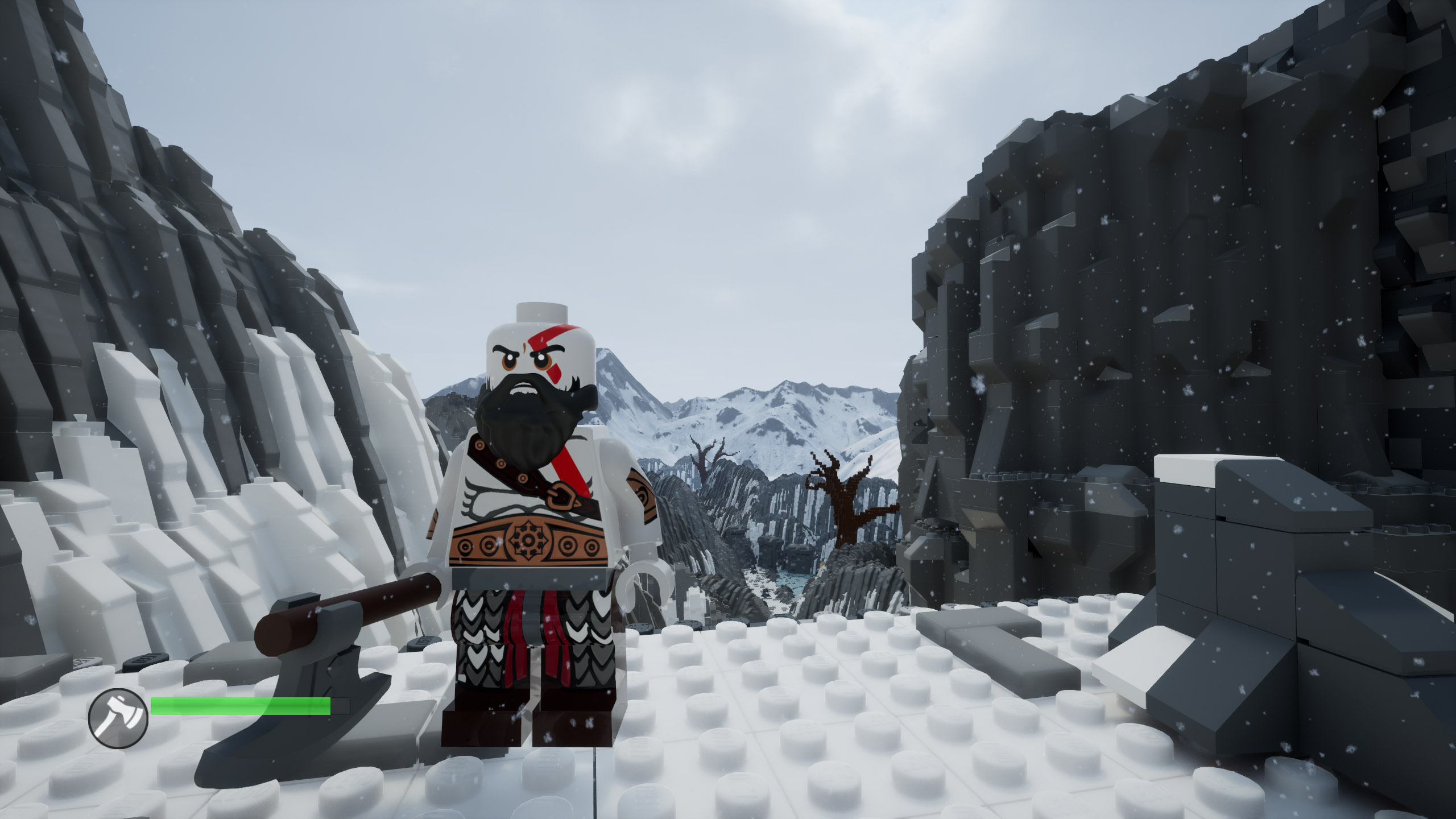 Vui: Có modder làm God of War phiên bản Lego cho PC, mời anh em tải về miễn phí