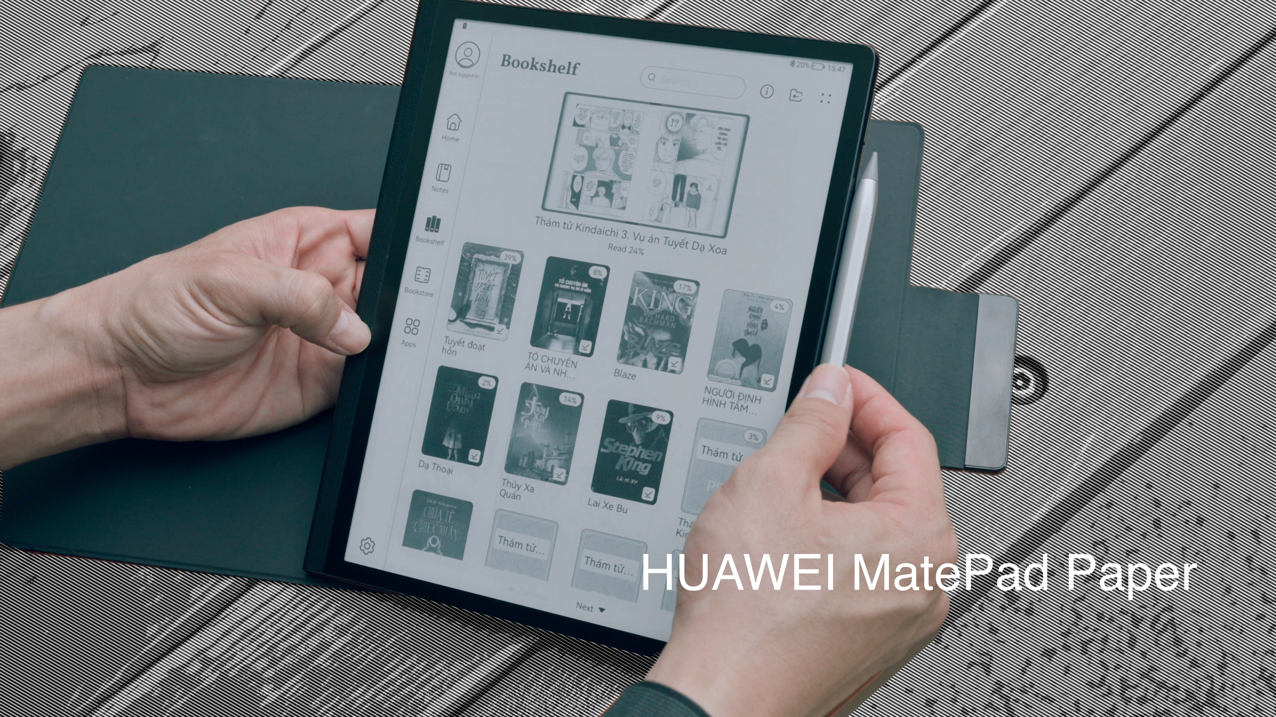 Trên tay MatePad Paper máy đọc sách của Huawei: phần cứng tốt, phần mềm cần cải thiện