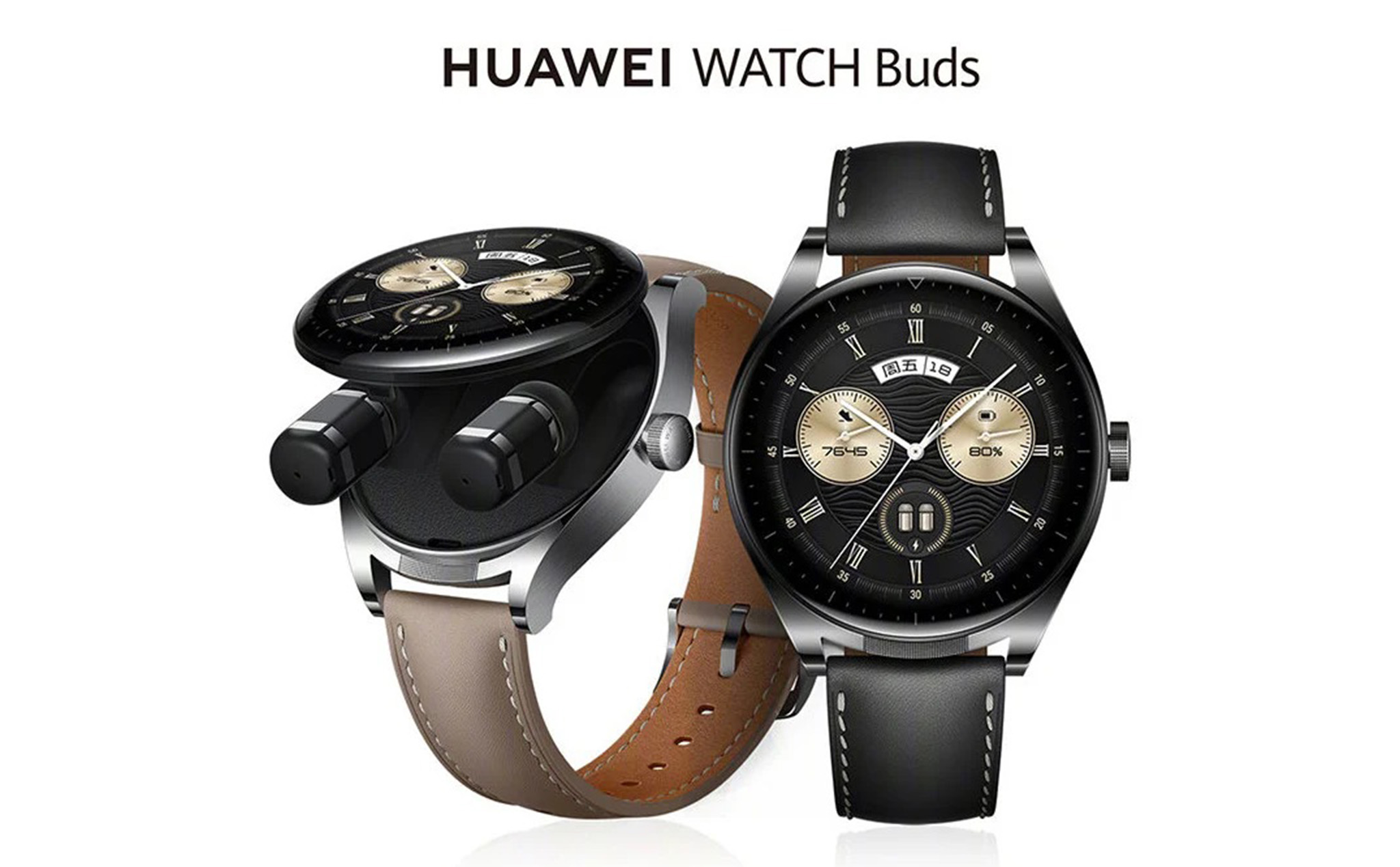HUAWEI ra mắt Watch Buds: smartwatch tích hợp tai nghe bên trong, giá khoảng 429 đô