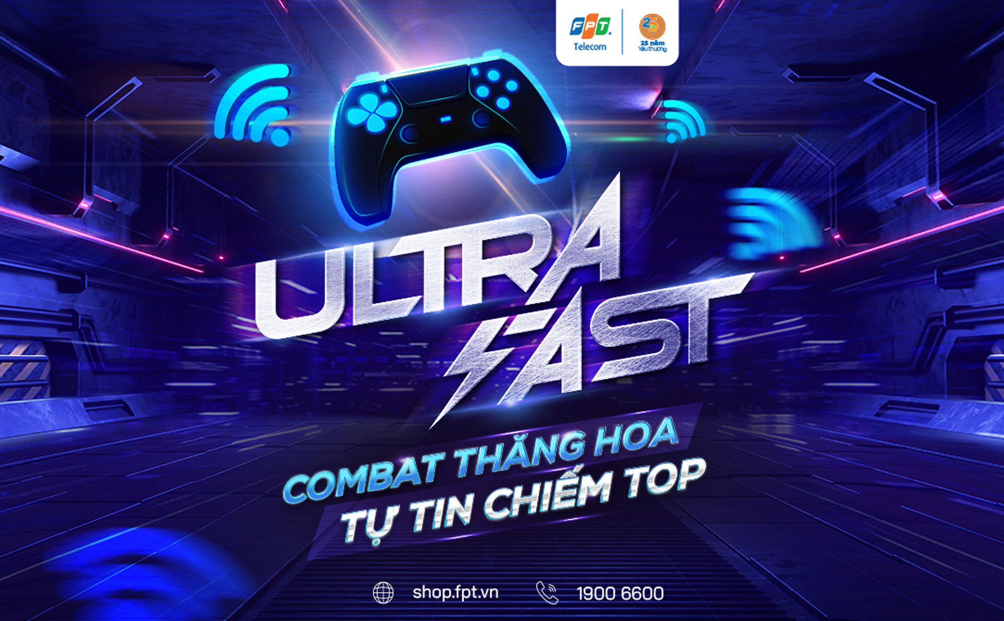 [QC] FPT Telecom ra mắt tính năng Ultra Fast dành cho game thủ