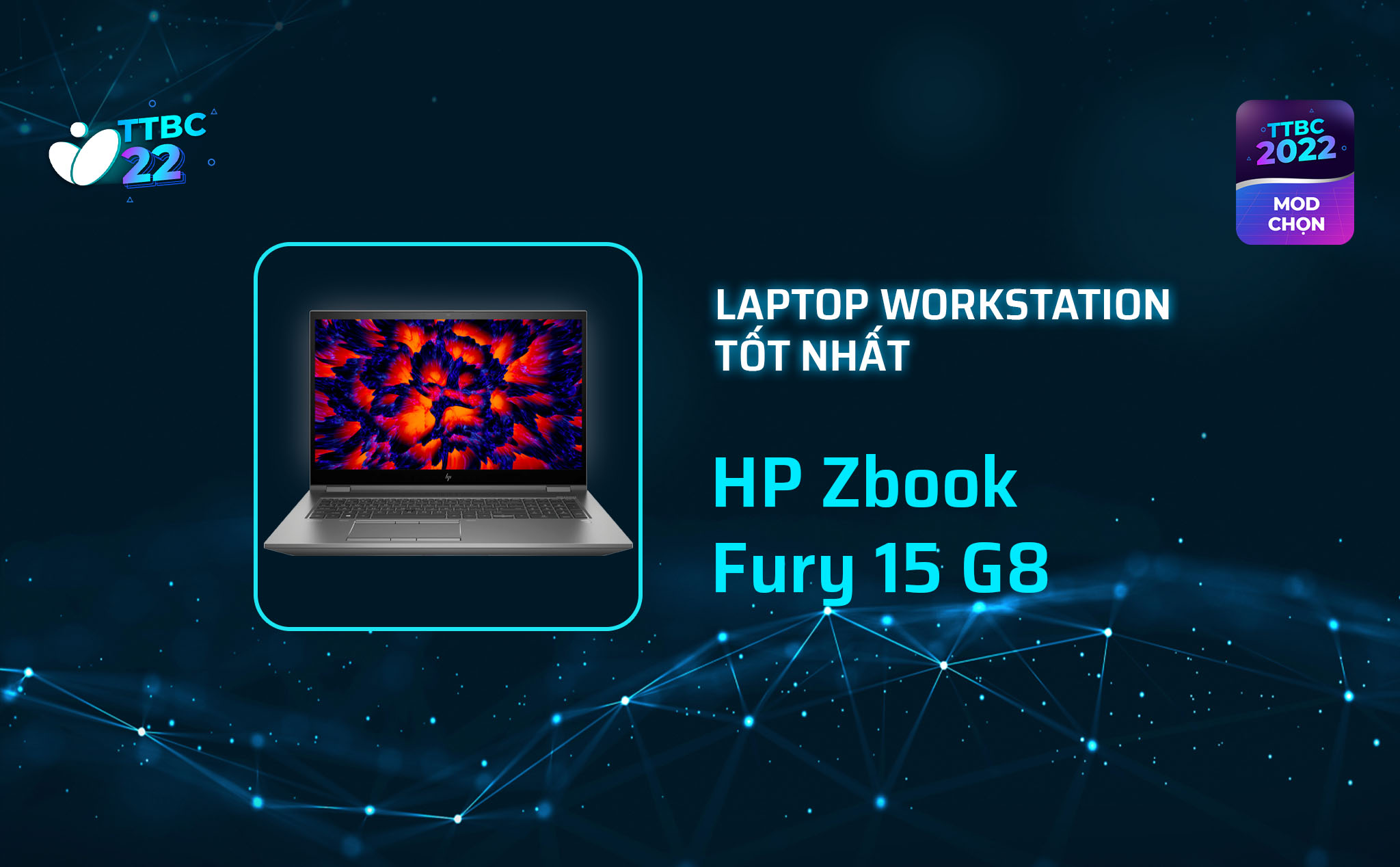 #TTBC22 - Mod choice - laptop Workstation tốt nhất - HP ZBook Fury 15 G8