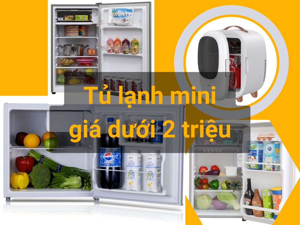 Tủ lạnh nhỏ giá dưới 2 triệu tốt nhất theo Thế Giới Tiện Dụng