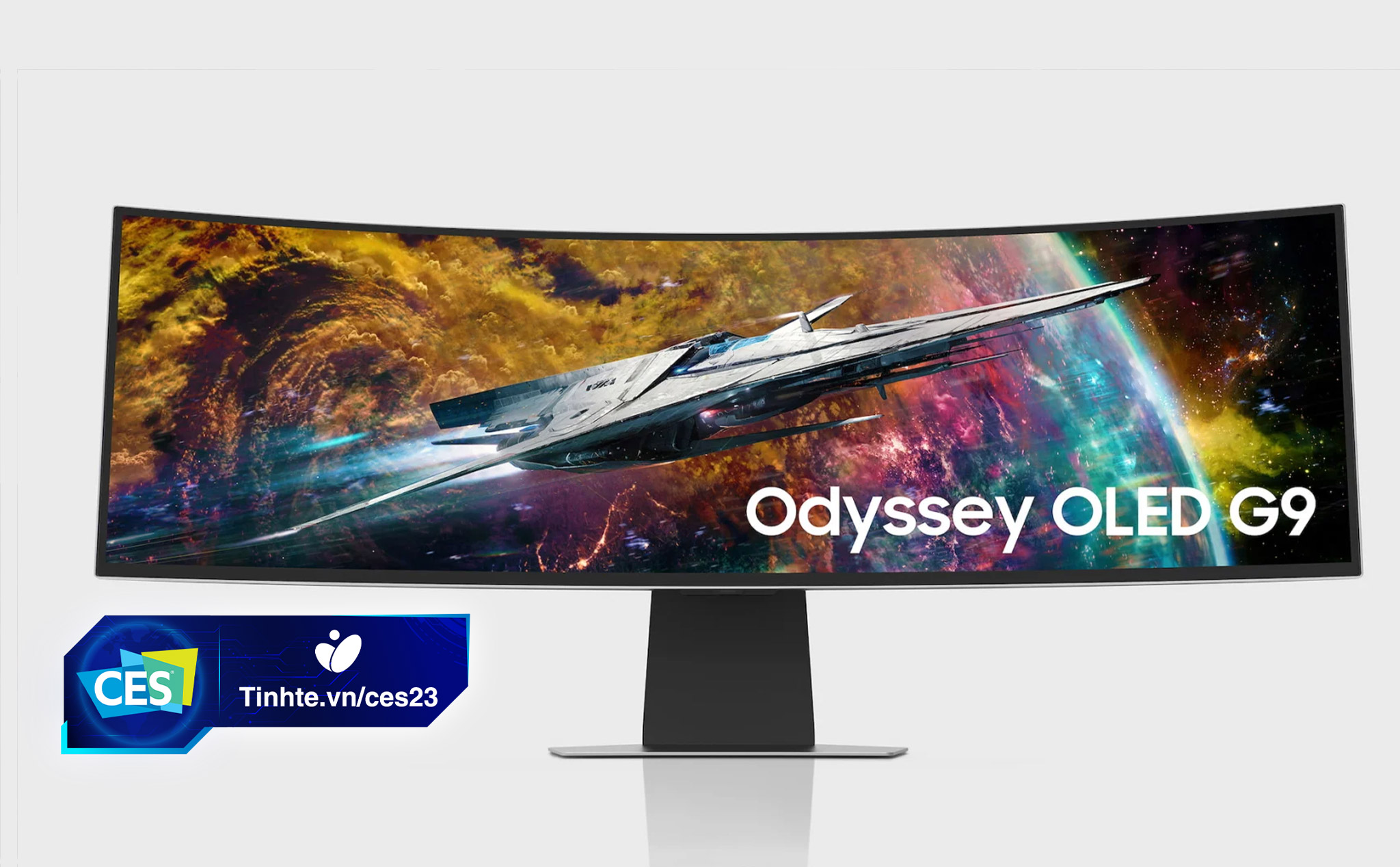 #CES23: Samsung ra mắt màn hình mới - Odyssey Neo G9, ViewFinity S9, Smart Monitor M8,...