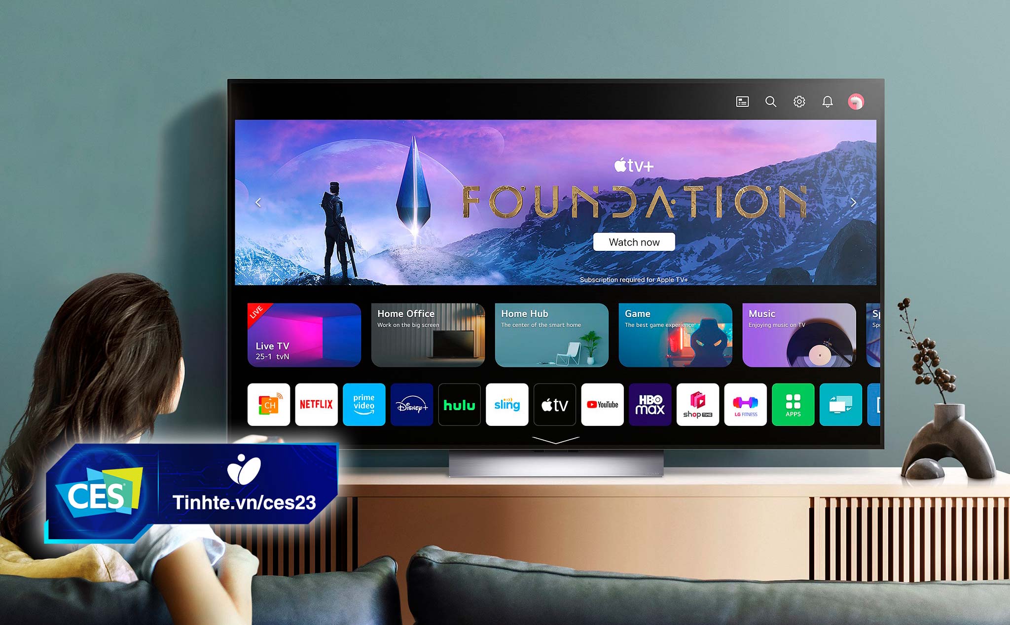 #CES23: LG công bố dòng TV OLED 2023 với vi xử lý mới, hình ảnh sáng hơn