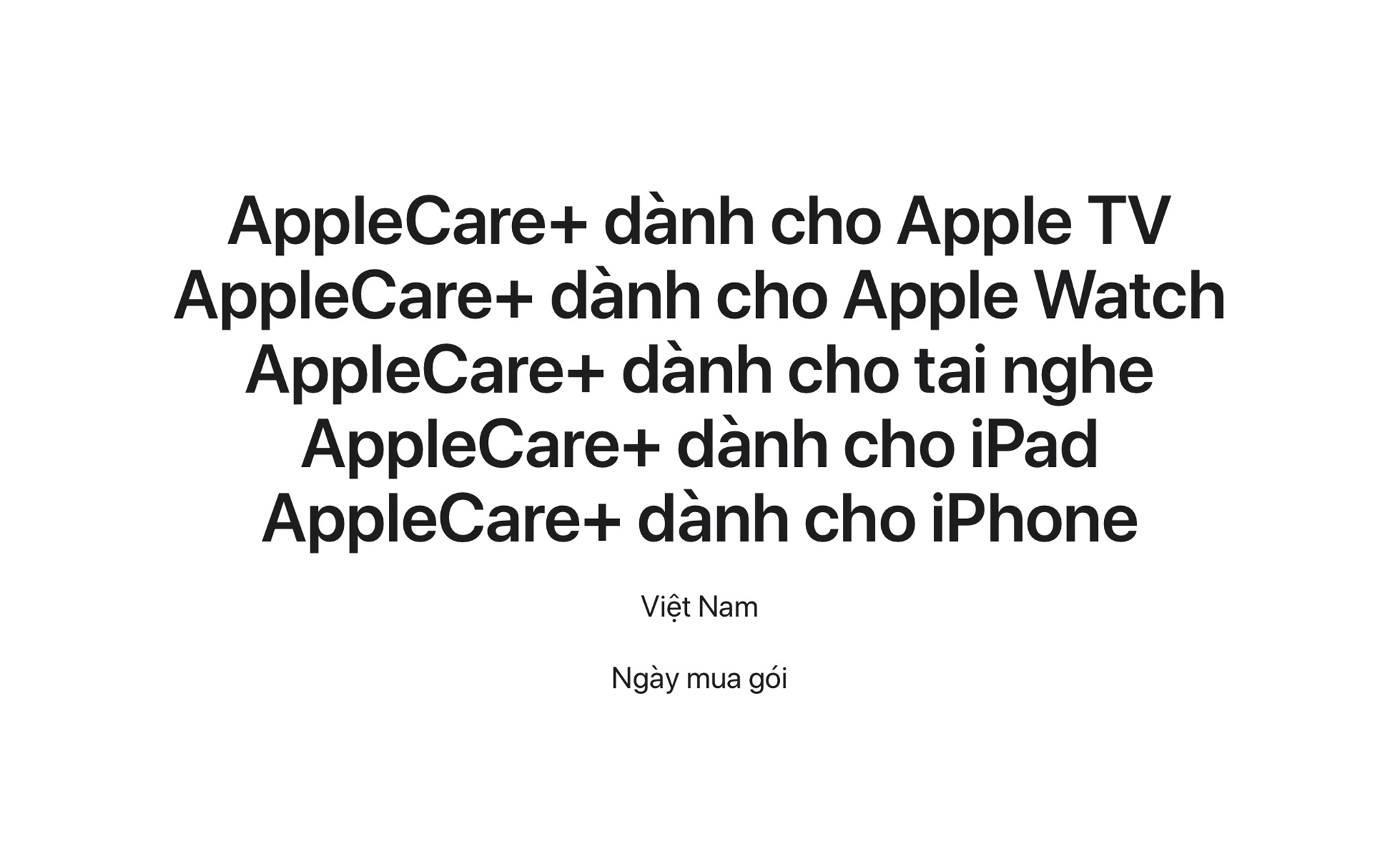 AppleCare+ chính thức có ở Việt Nam: bảo hành cả rơi vỡ, vào nước nhưng có thêm phí