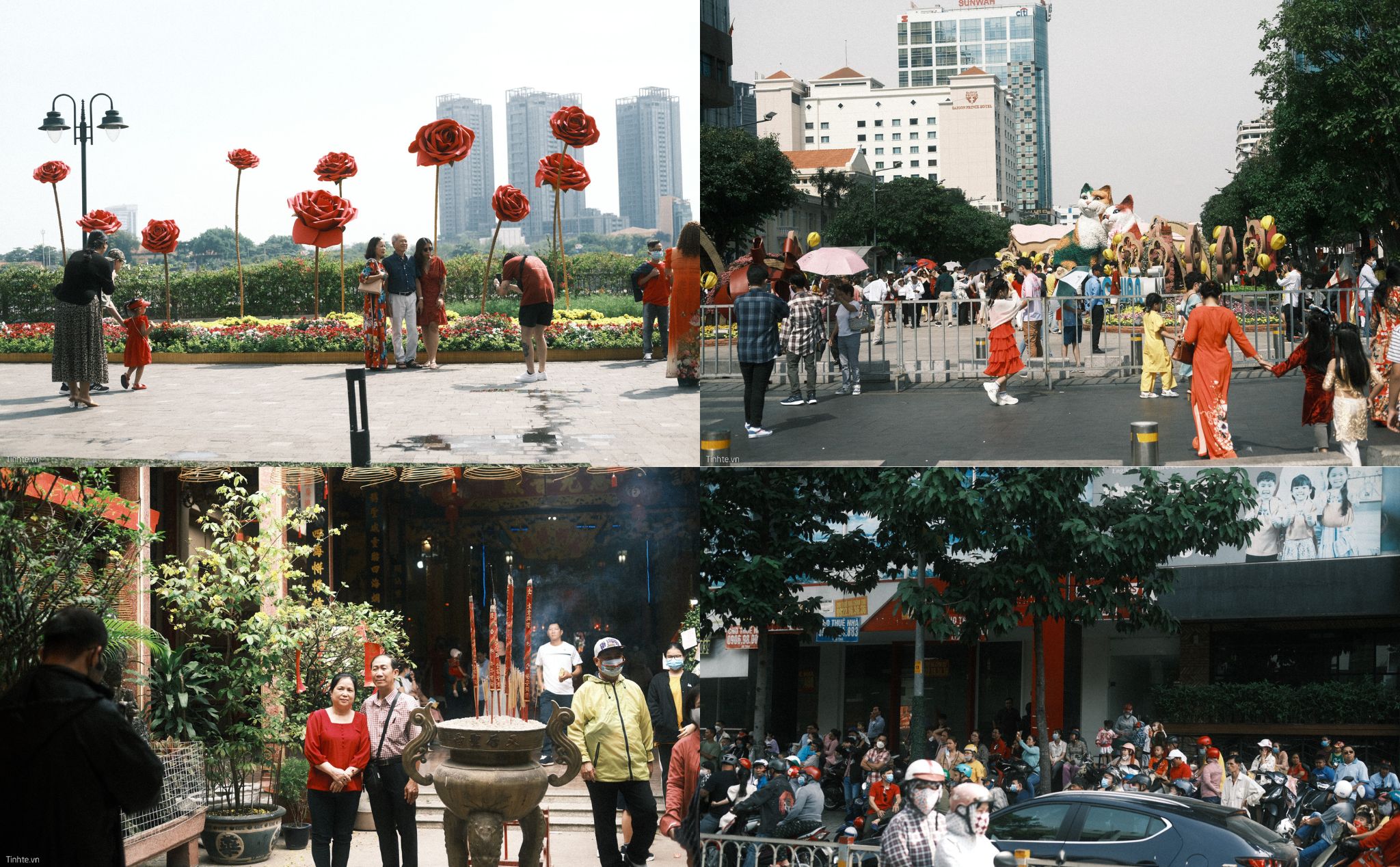Hình ảnh Mùng 1 Tết ở Sài Gòn, tình hình Tết của anh em sao rồi?