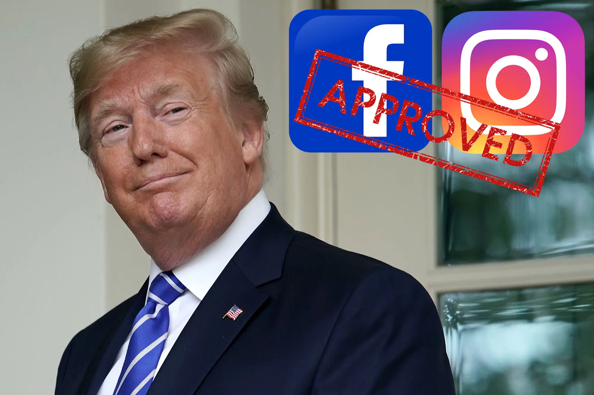 Facebook và Instagram của ông Trump sẽ được mở lại trong vài tuần nữa
