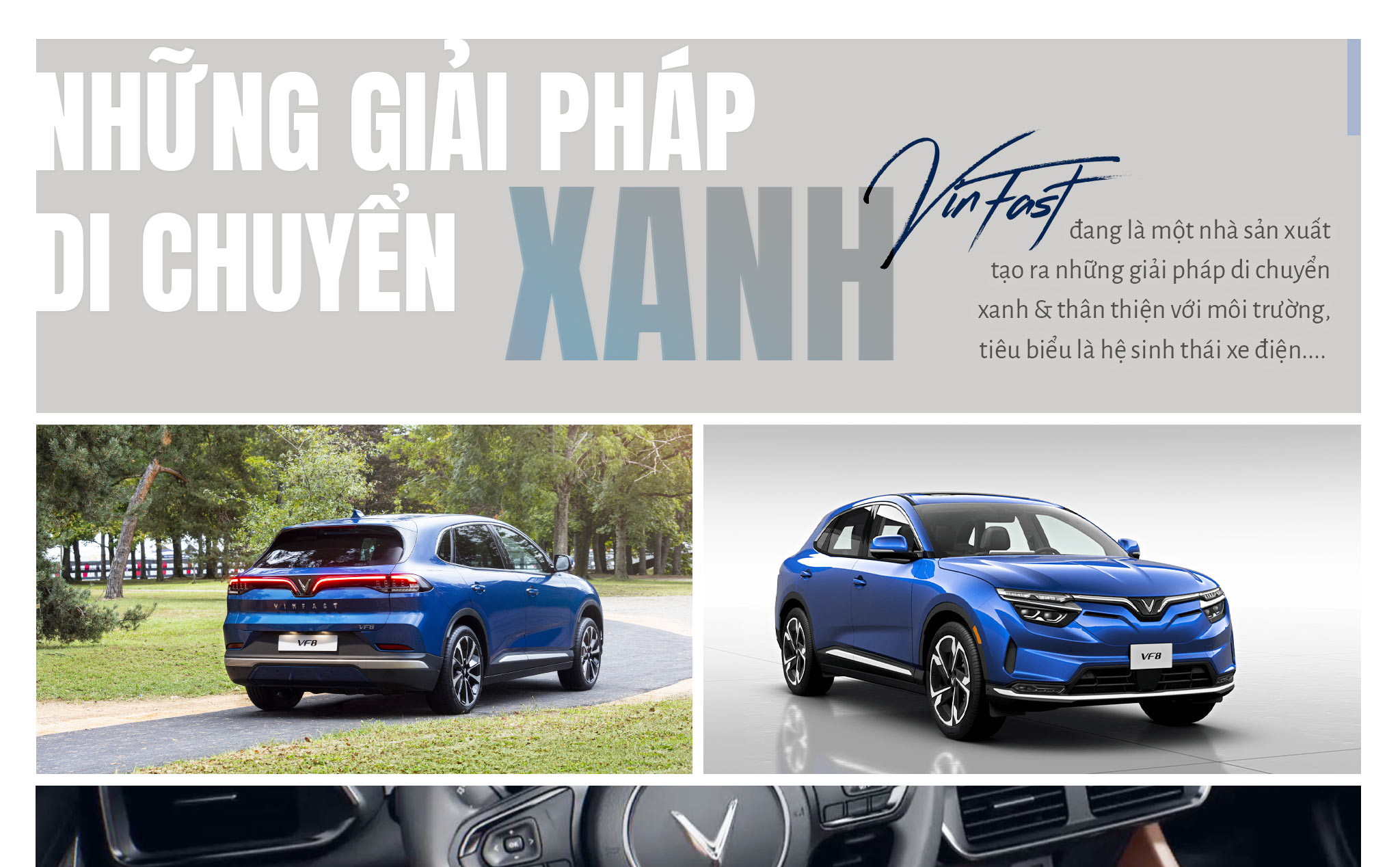 Nhìn lại những giải pháp di chuyển 'xanh' từ VinFast: từ xe máy đến xe ô tô điện