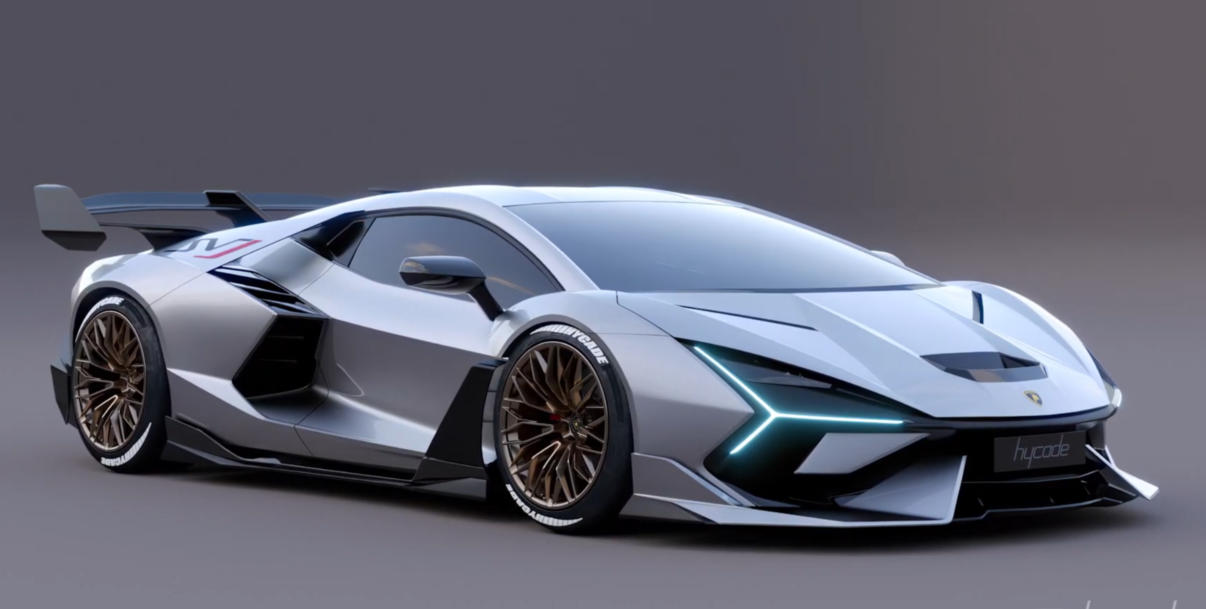 Video render Lamborghini Aventador SVJ 2024