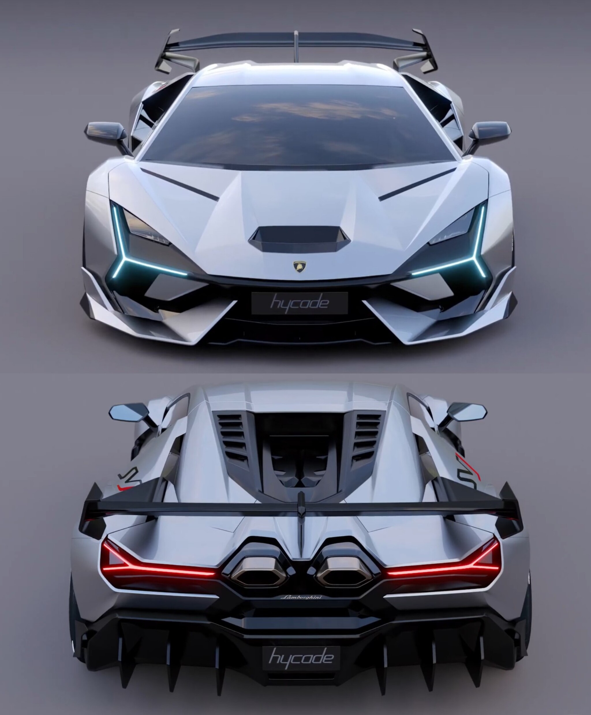 Video render Lamborghini Aventador SVJ 2024