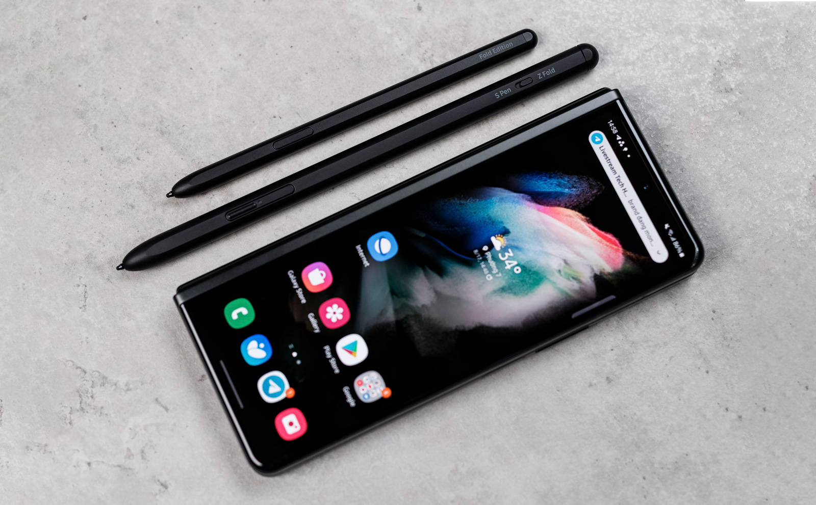 Galaxy Z Fold5 cũng sẽ không có khe cắm bút S Pen?