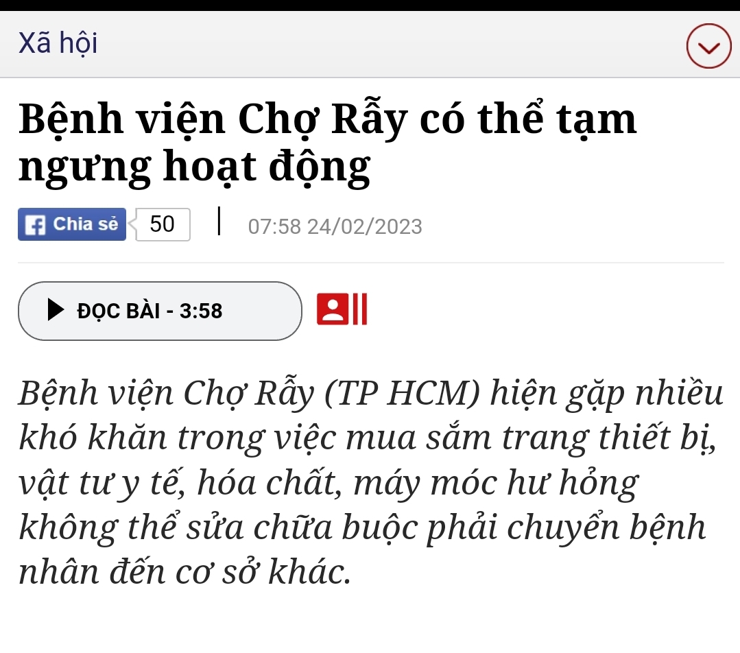 Vì đâu nên nỗi.