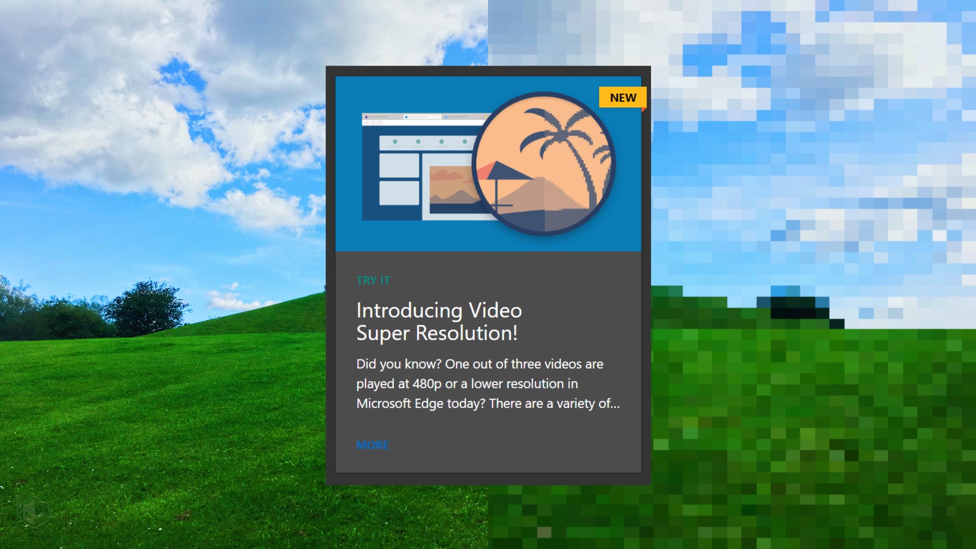 Microsoft Edge giới thiệu VSR, nâng cấp độ phân giải video, card Nvidia hay AMD đều dùng được