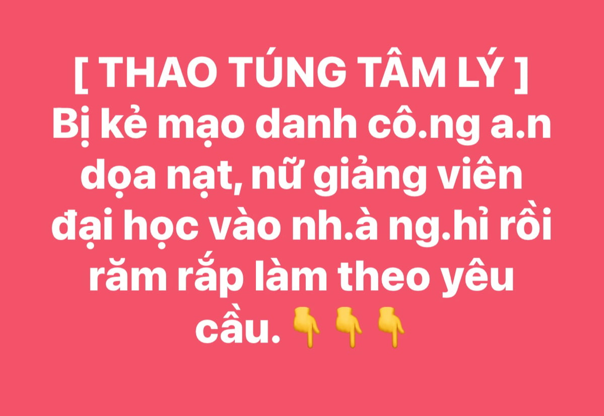 Thao Túng Tâm Lý. 