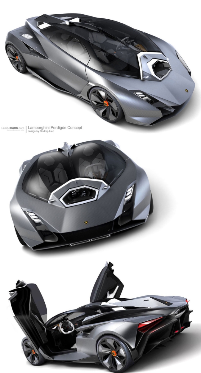 Concept Lamborghini theo phong cách máy bay chiến đấu nè anh chị em