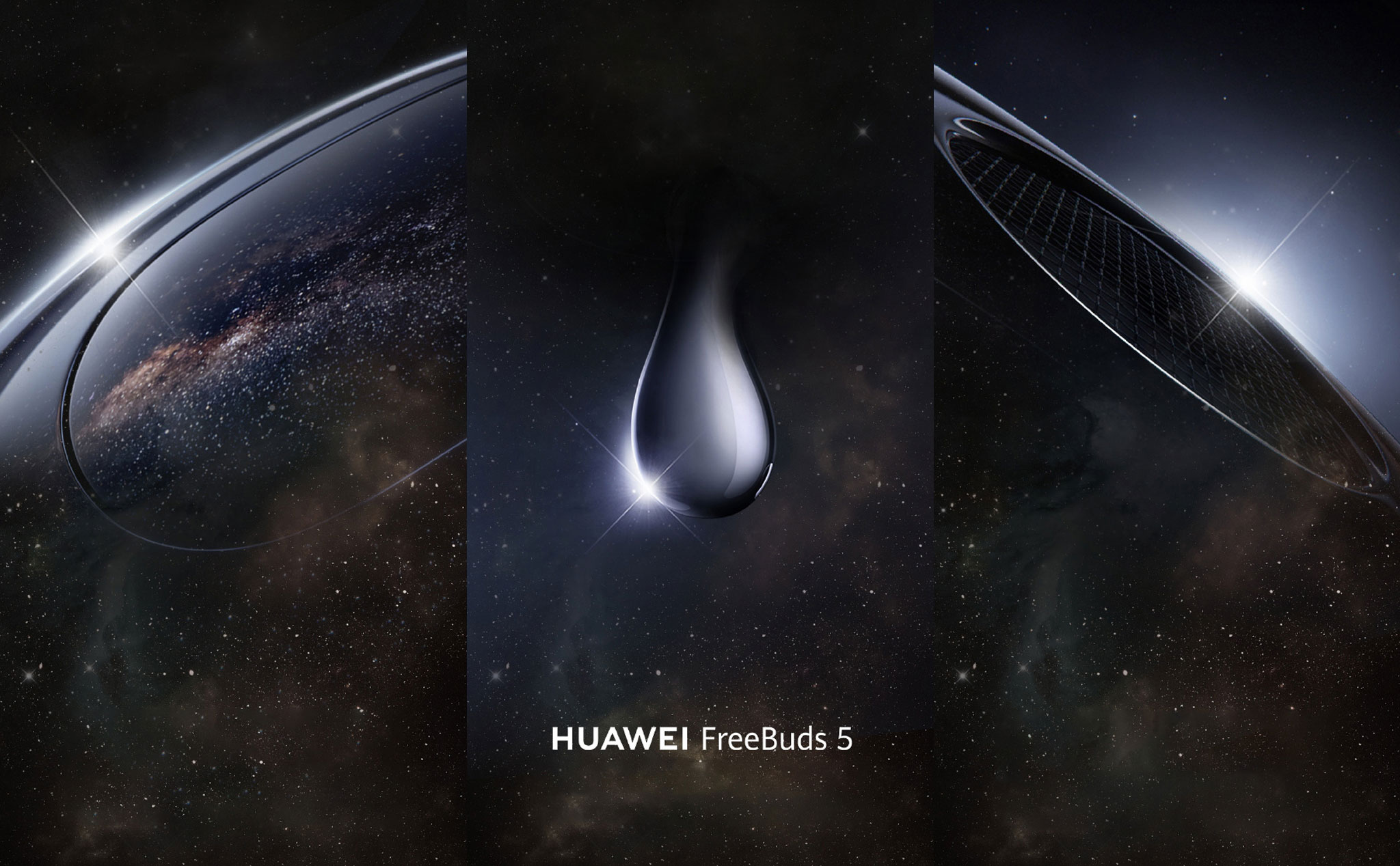 Huawei hé lộ tai nghe FreeBuds 5 với thiết kế giọt nước mới