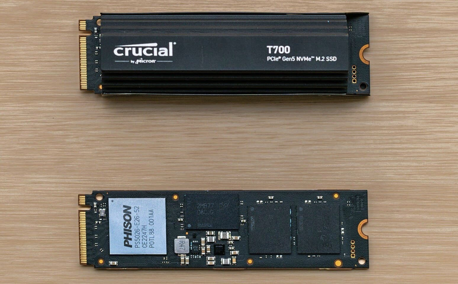 Crucial T700 PCIe Gen5 NVMe M.2 SSD có tốc độ tới 12 GBps