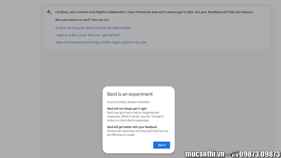 Cảm giác được dùng Google Bard phiên bản trải nghiệm sẽ như thế nào