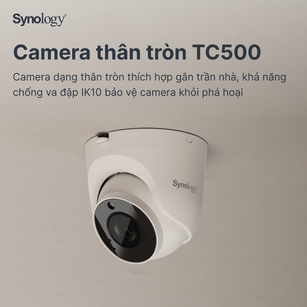 Synology vừa chính thức cho ra mắt camera IP đầu tiên của mình là BC500 và TC500 với các tính...