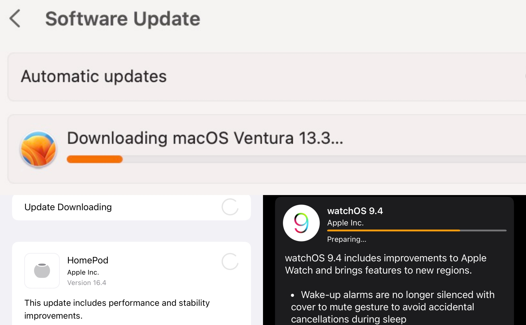 macOS 13.3,  watchOS 9.4 và tvOS 16.4 có gì mới: sửa lỗi hệ thống, vá bảo mật, thêm tính năng