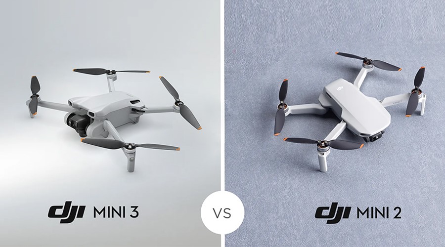 DJI Mini 3 vs DJI Mini 2: đẹp hơn, lâu hơn nhưng vẫn mini