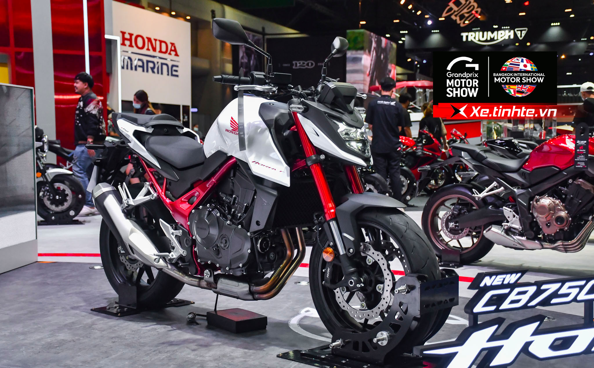 BIMS 2023: "Trên tay" Honda CB750 Hornet 2023 - động cơ 2 xi-lanh, 90,5 mã lực, đầy đủ công nghệ