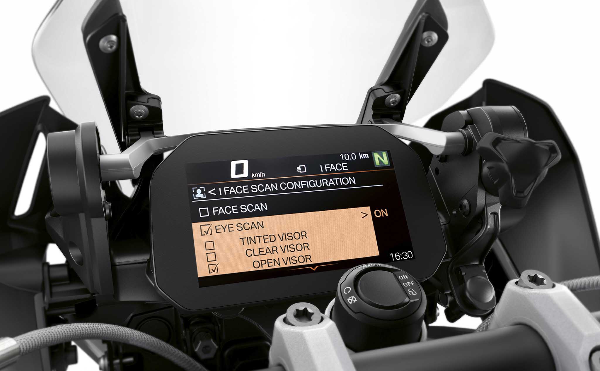 BMW Motorrad ra mắt iFace: Hệ thống nhận diện khuôn mặt và mắt đầu tiên trên xe mô tô