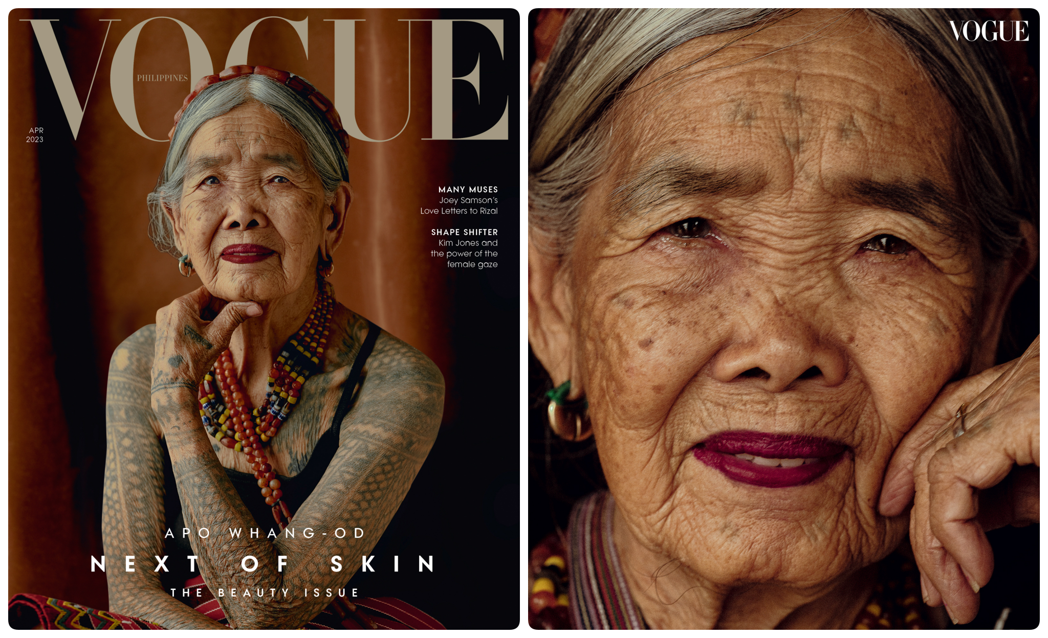 Cụ bà 106 tuổi làm mẫu cho bìa tạp chí Vogue