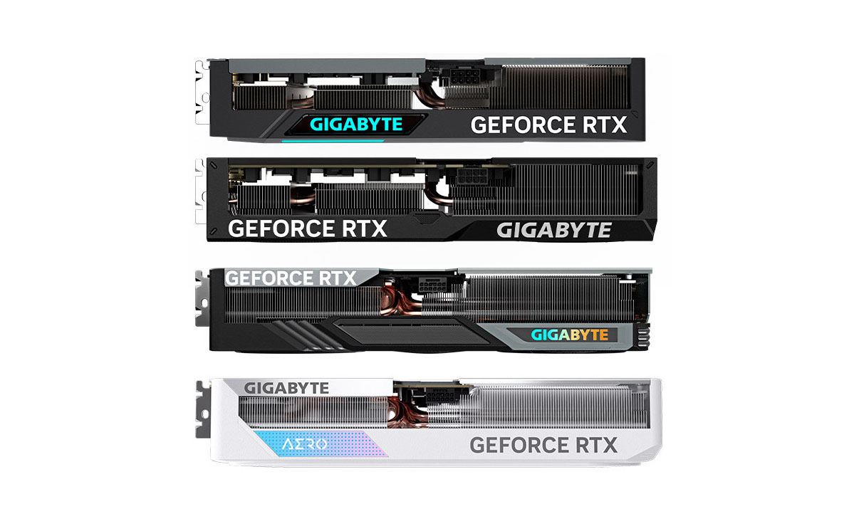 GIGABYTE sẽ có 4 lựa chọn card đồ họa với GPU GeForce RTX 4070