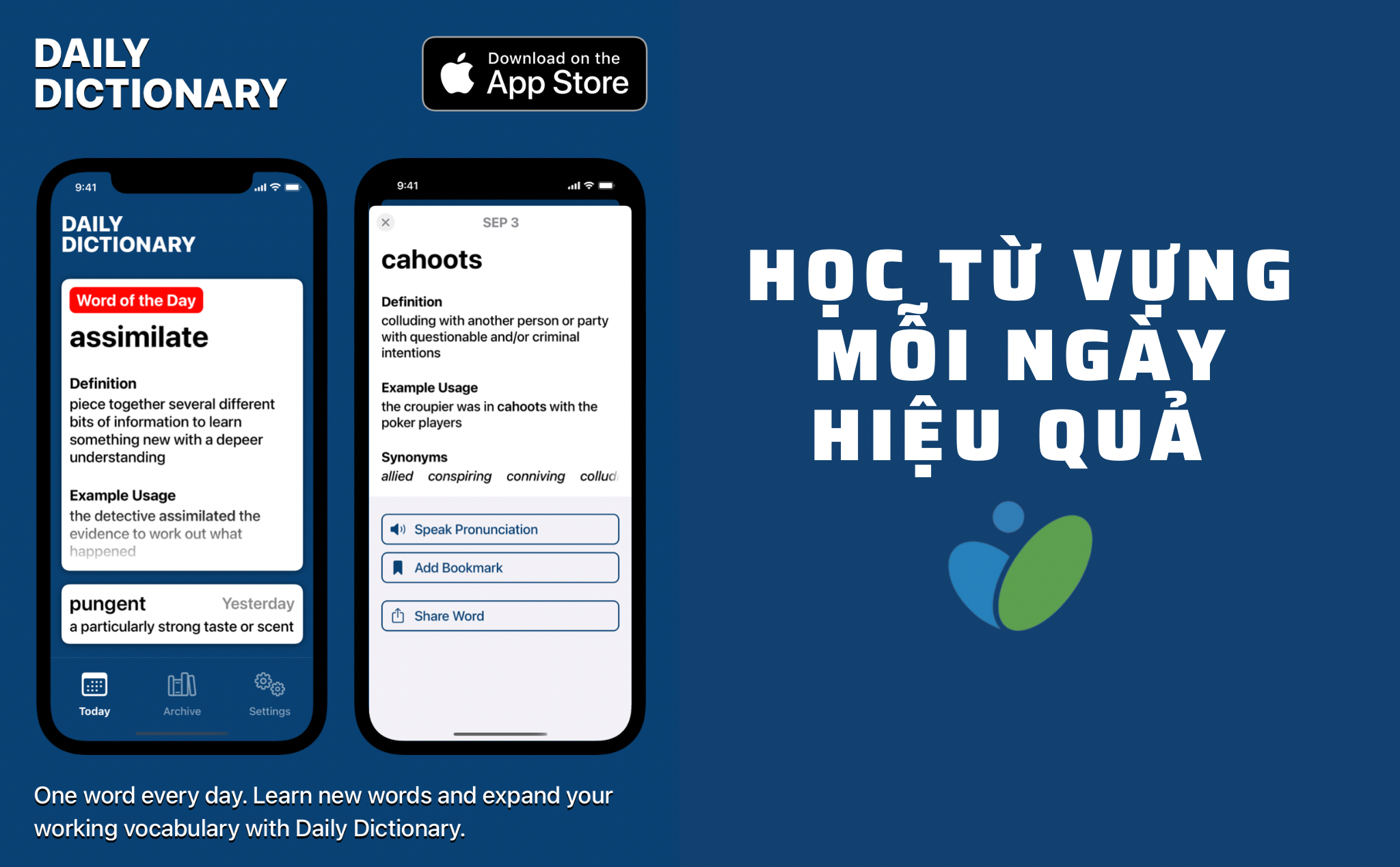 Mời anh em tải app Daily Dictionary: học từ vựng mỗi ngày, hiển thị trên widget và Apple Watch