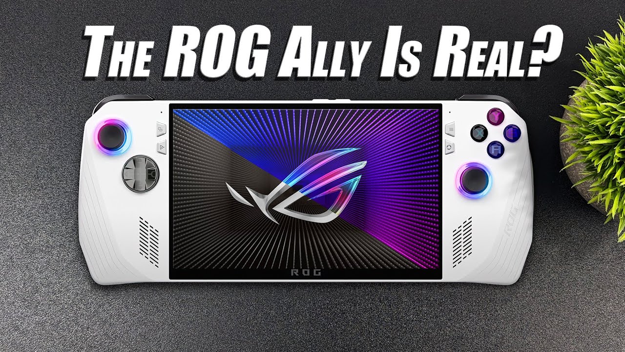 ROG  RA MẮT ASUS ROG ALLY MÁY CHƠI GAME DI ĐỘNG , TRONG THÁNG 5 NĂM 2023