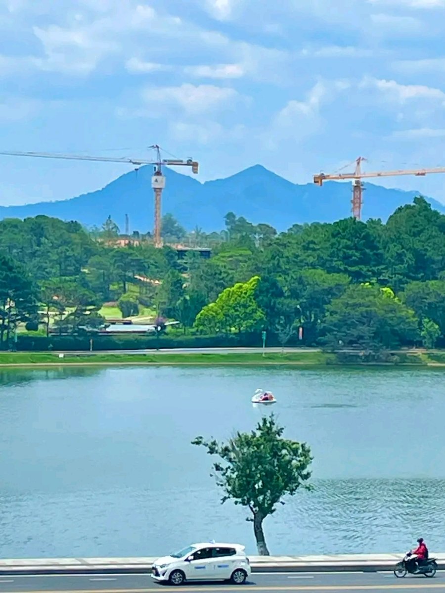 View đẹp ở Đà Lạt.