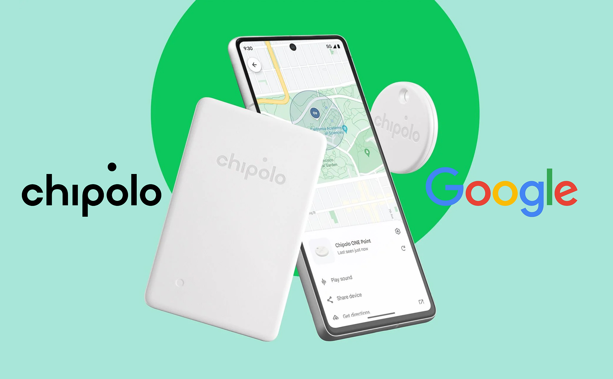 Google hợp tác với Chipolo giới thiệu Thiết bị theo dõi đồ vật mới One Point và Card Point.