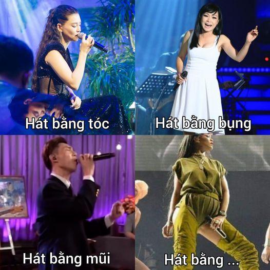 Hát bằng...