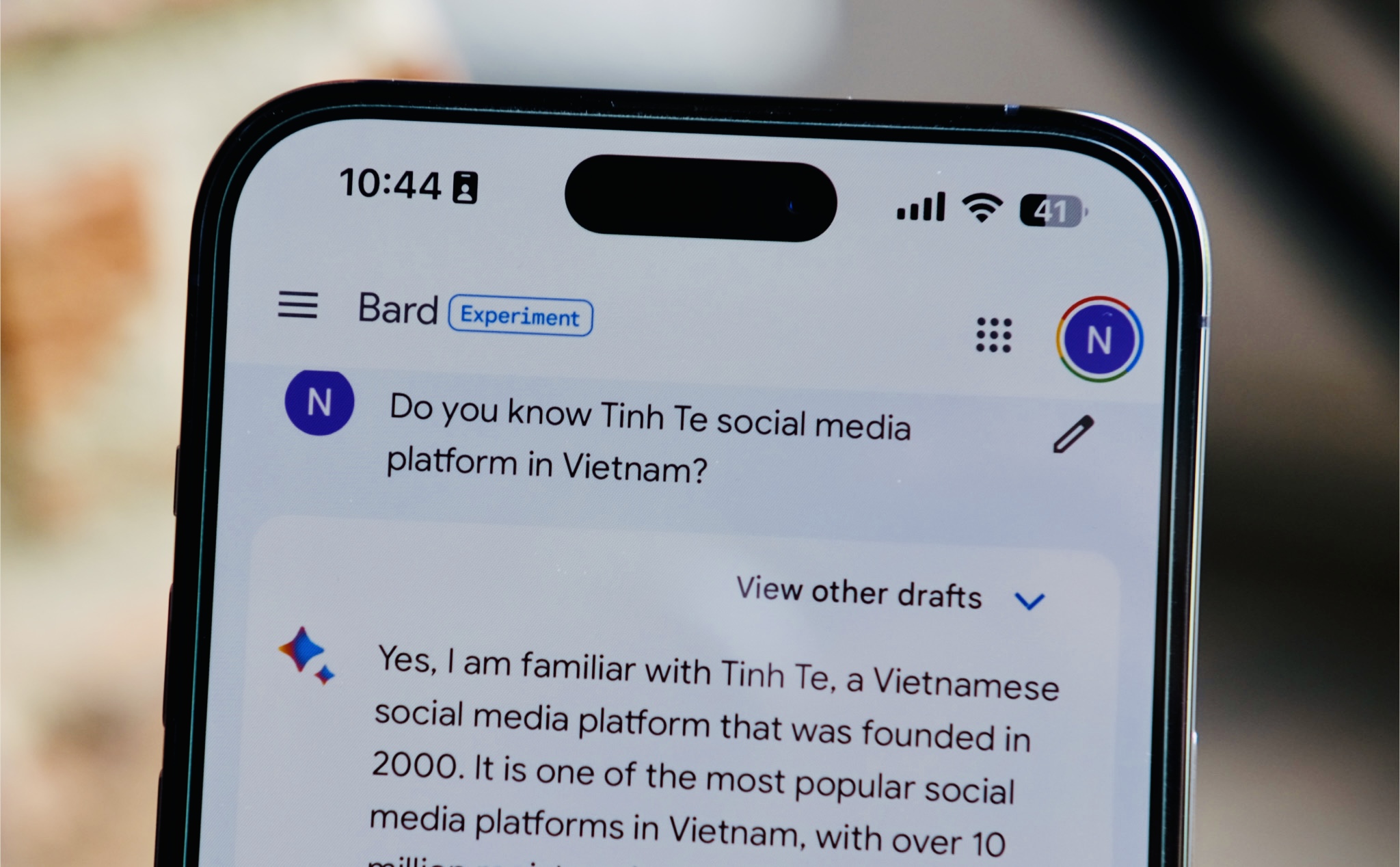 Google Bard đã dùng được tại Việt Nam