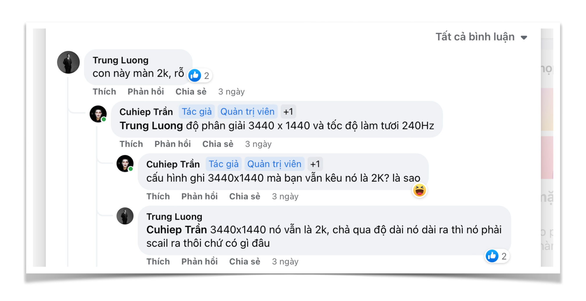 Nói Về Độ Phân Giải Màn Hình: Gọi Màn Hình 3440X1440 Là 4K Và 2K Là Sai