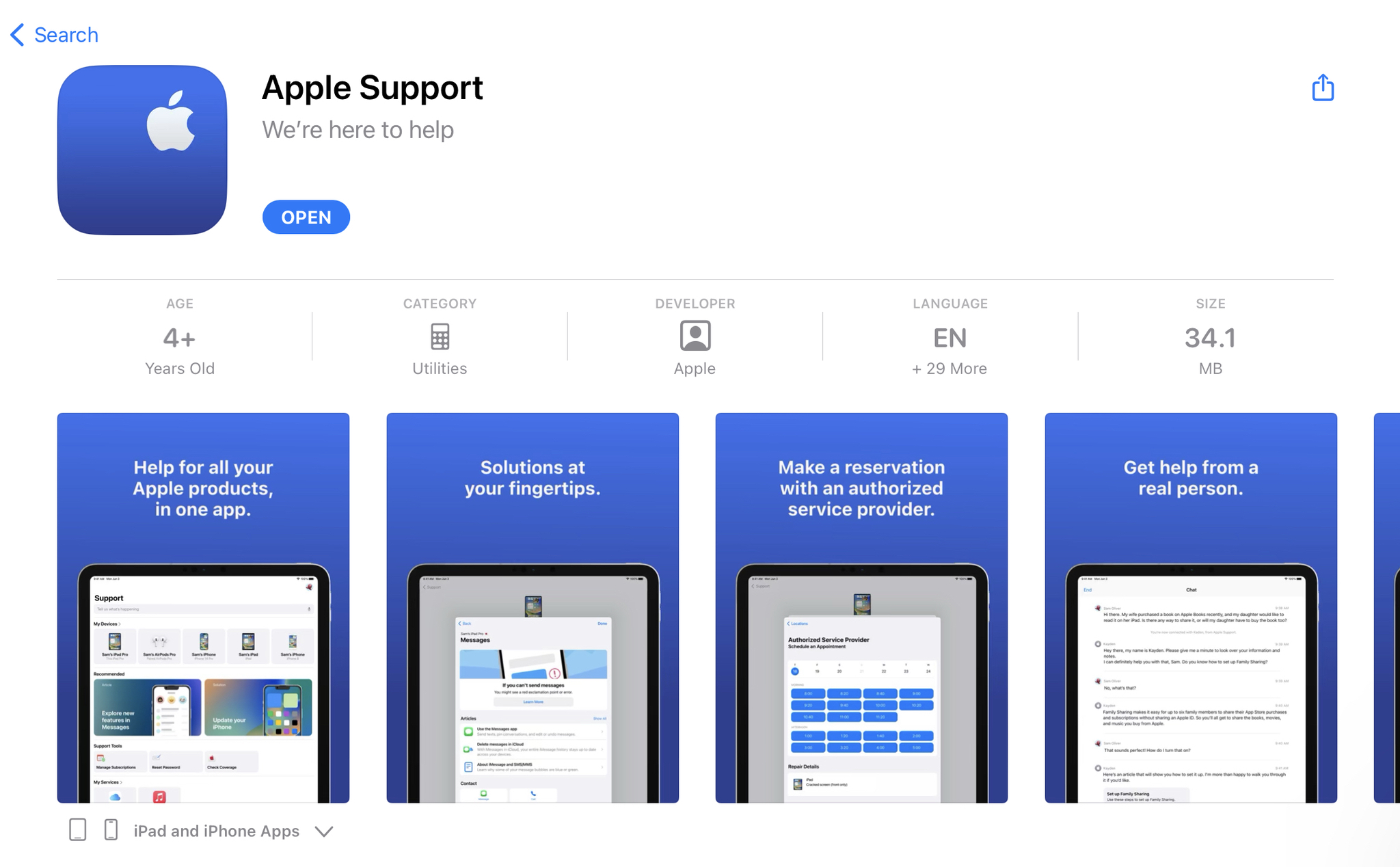 Apple Support: ứng dụng hỗ trợ cho người dùng tại Việt Nam