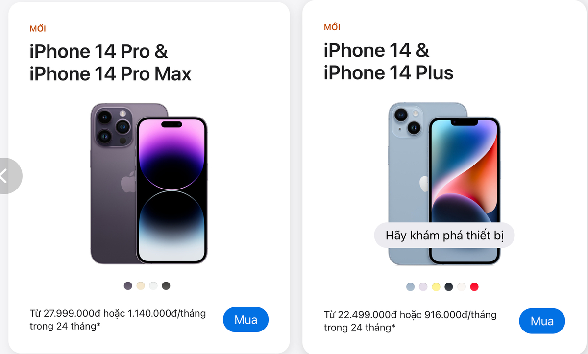Giá iphone trên app store Việt Nam khá ngon các bác thấy sao.?