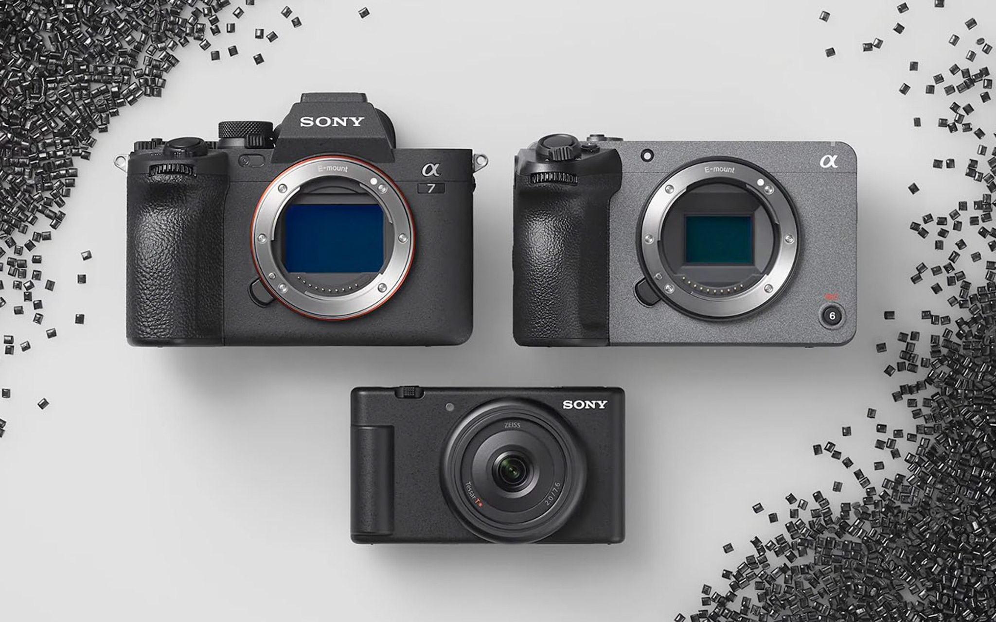 Sony sản xuất máy ảnh bằng vật liệu tái chế
