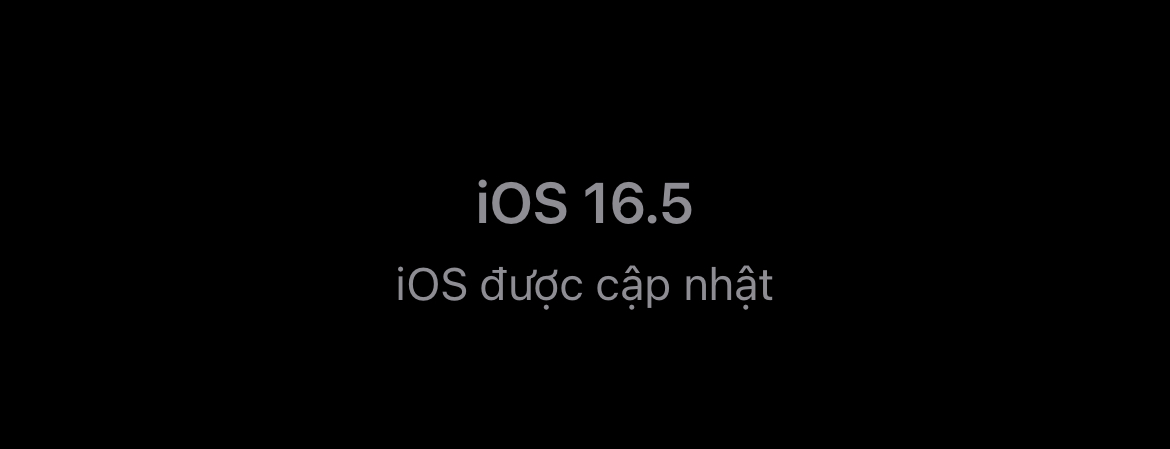 Anh em lên iOS 16.5 chưa?