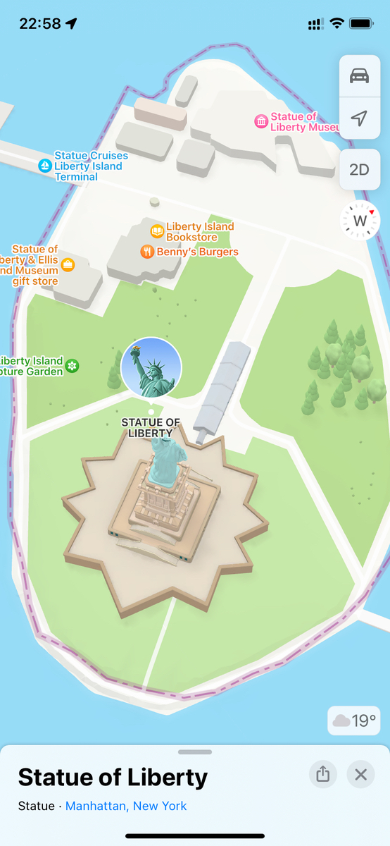 Mình vọc thử Apple Map thấy khá xịn sò nó làm 3D rất kute còn khi xem chế độ vệ tinh nó rất chi...