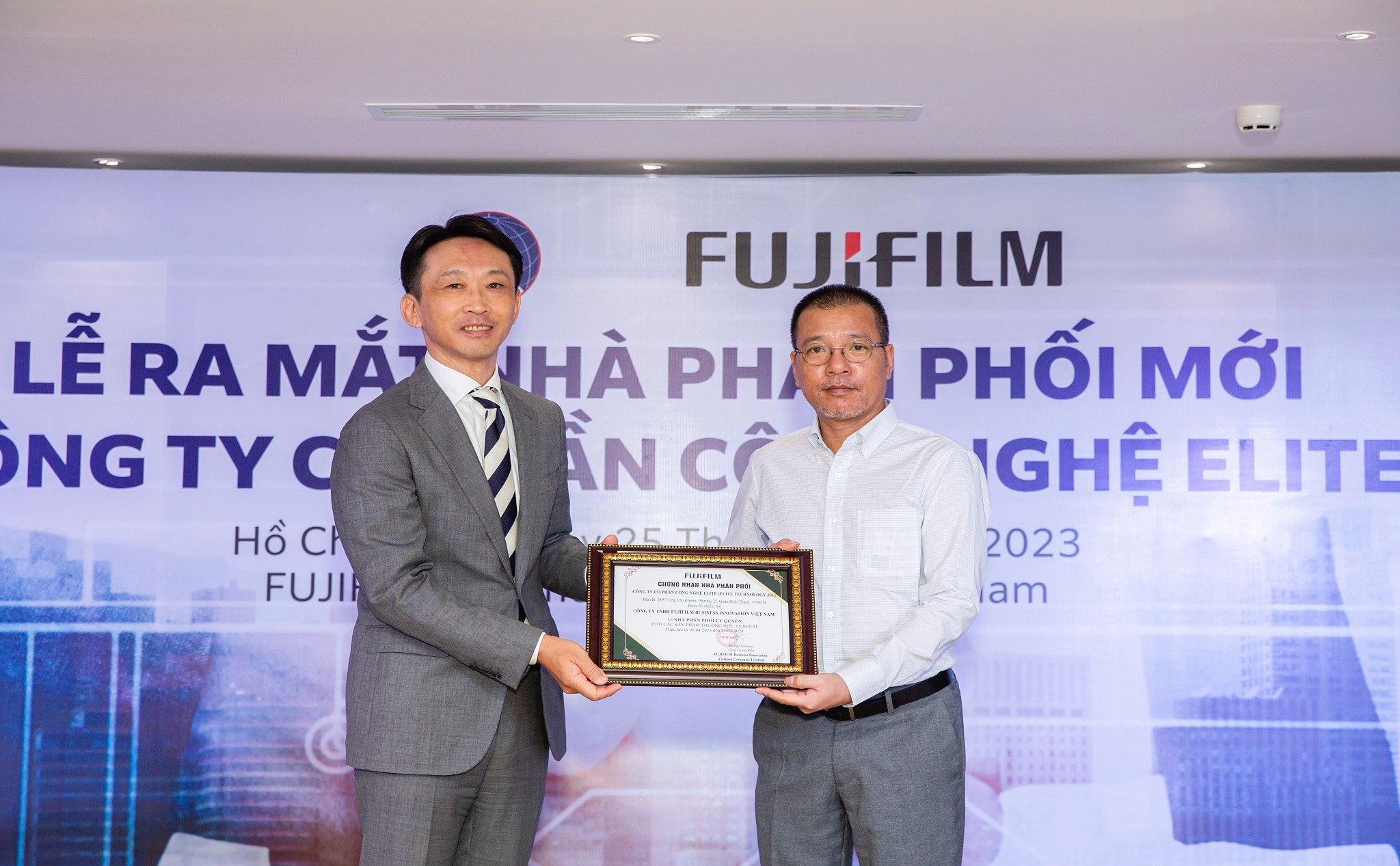 [QC] Fujifilm Business Innovation Việt Nam ra mắt nhà phân phối mới