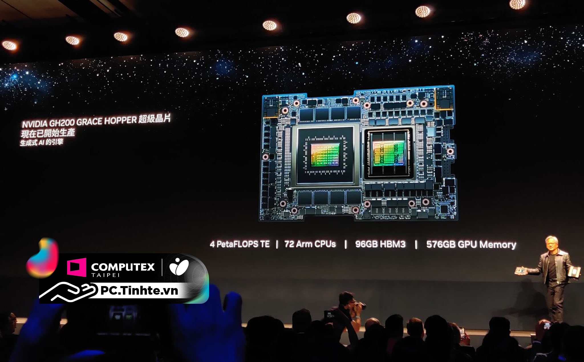 Computex 2023: Nvidia GH200 - GPU chuyên dùng nghiên cứu AI